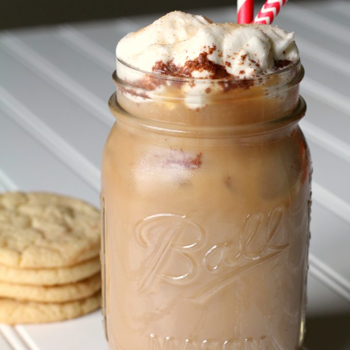 Snickerdoodle Iced Coffee Recipe Mildly Meandering