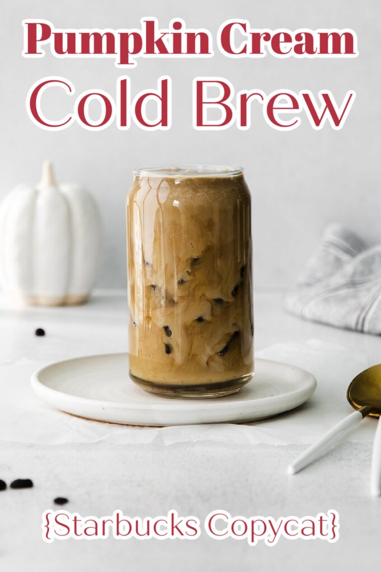 Pumpkin Cream Cold Brew Coffee Mildly Meandering