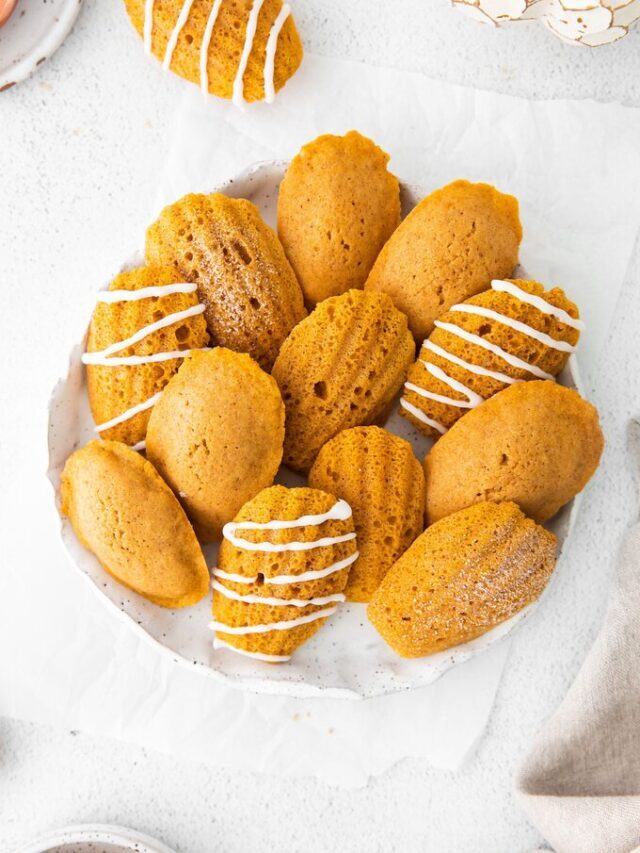 Pumpkin French Madeleines Story