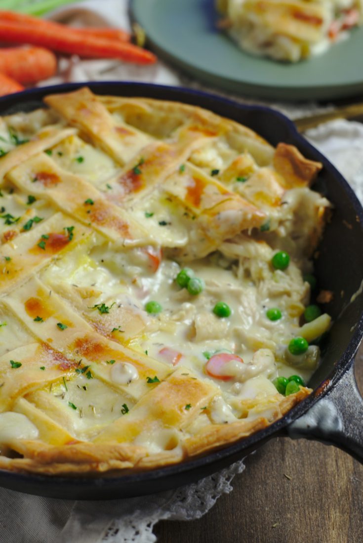 Skillet Chicken Pot Pie