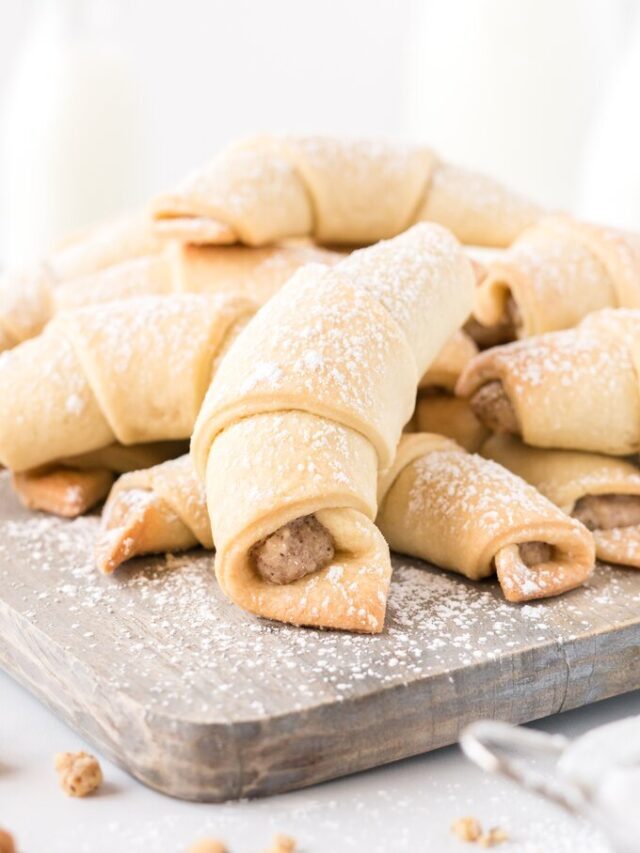 Homemade Hungarian Kifli Cookies Story