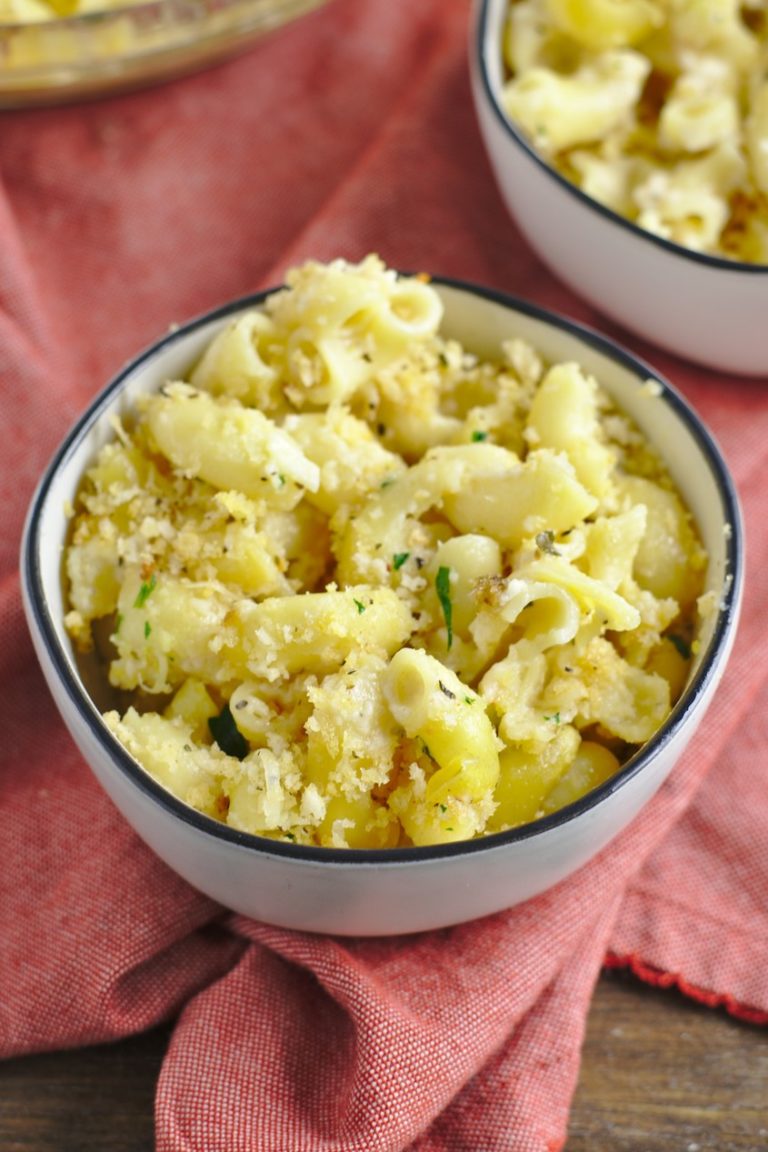 Creamy Brie Mac and Cheese Mildly Meandering