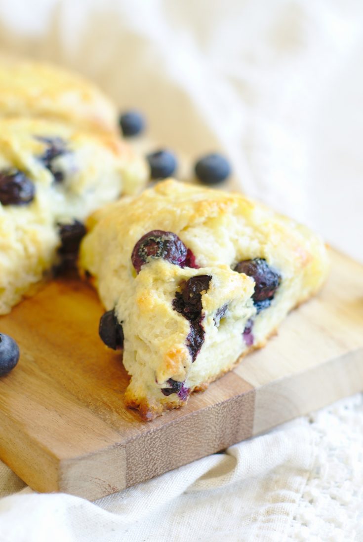 Blueberry Brie Scones