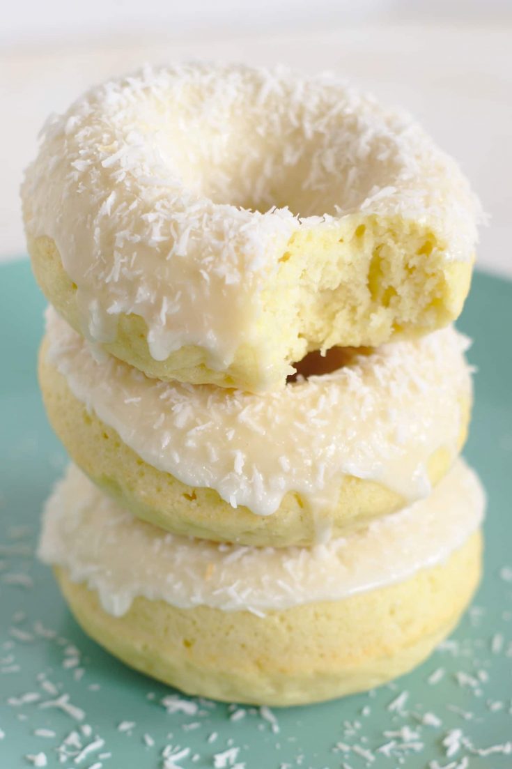 Baked Coconut Donuts