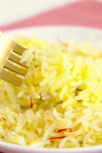 Saffron Rice – Mildly Meandering