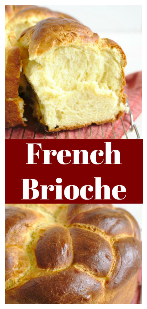 French Brioche Bread - A light and fluffy bread with a rich flavor from eggs and butter. This bread is easy to make and is great to use for everything from french toast to sandwiches. French Brioche Bread Recipe | Brioche Recipe | French Bread Recipe #bread #baking #french #brioche