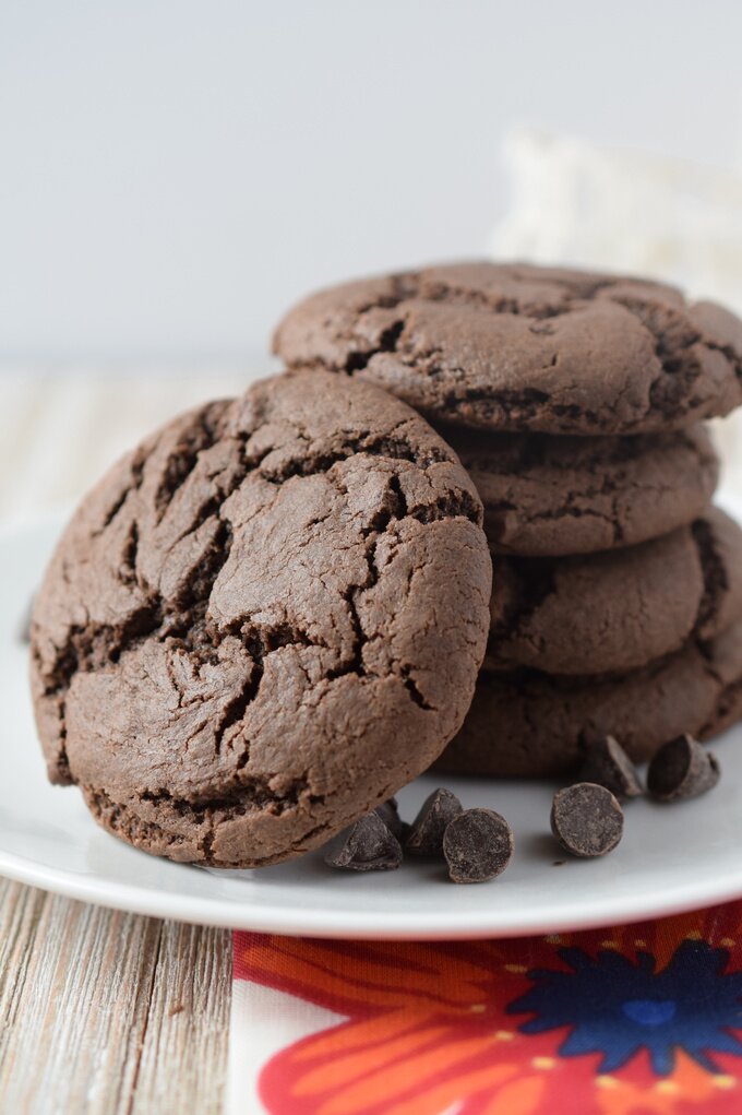 fusionere Definere vitalitet Triple Chocolate Fudge Cake Mix Cookies – Mildly Meandering