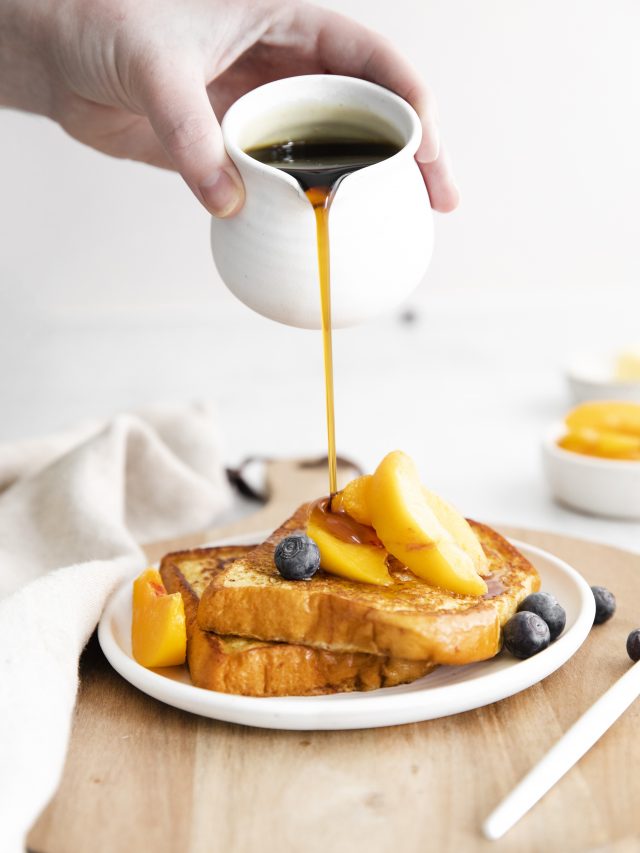 Peach French Toast Story