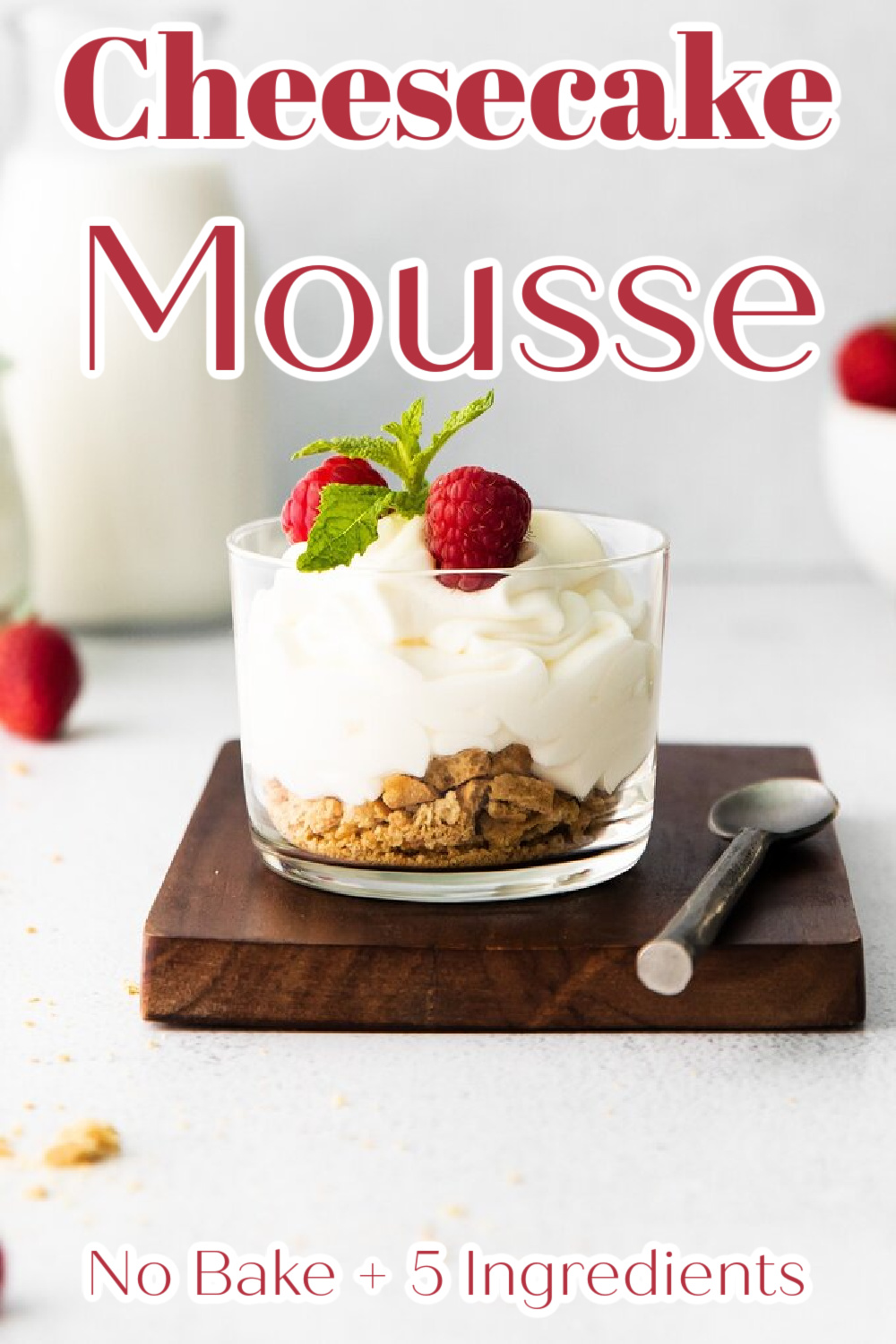 Cheesecake Mousse Mildly Meandering