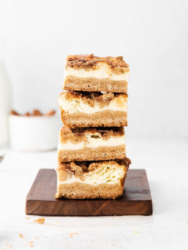 Snickerdoodle Cheesecake Bars Story