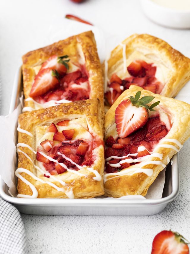Strawberry Cream Cheese Danishes Story