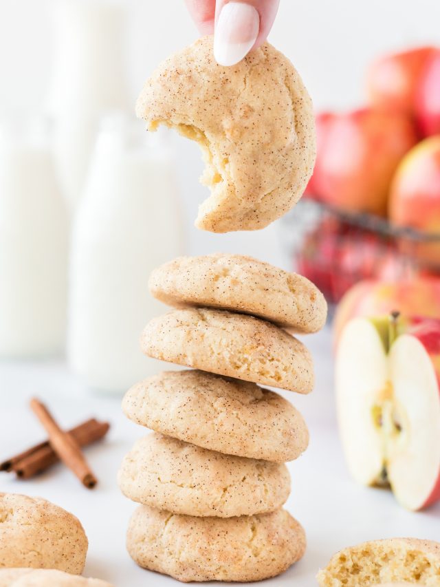 Apple Snickerdoodle Cookies Story