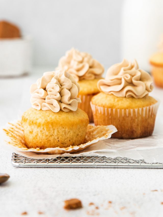 Cookie Butter Cupcakes Story