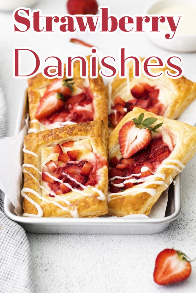 Strawberry Cream Cheese Danishes