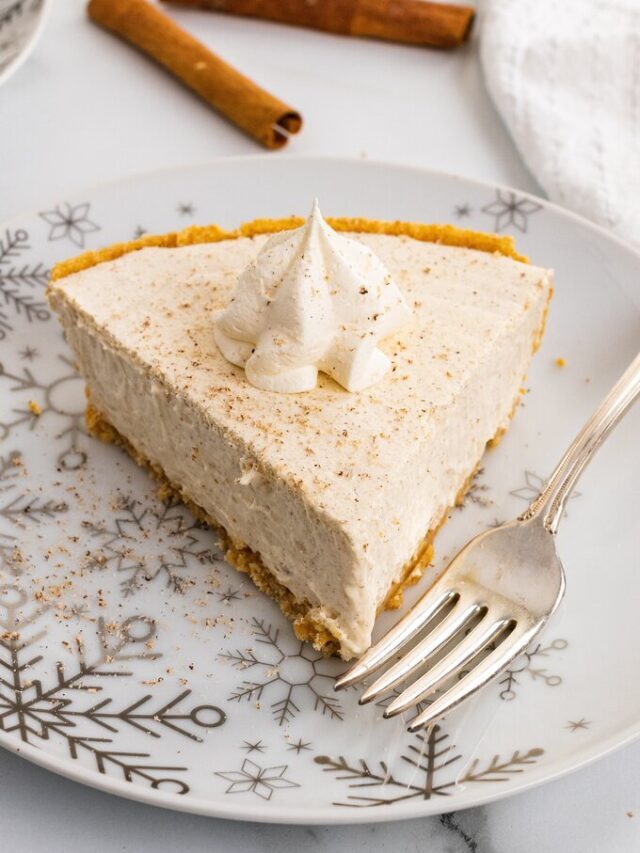 Eggnog Pie Story