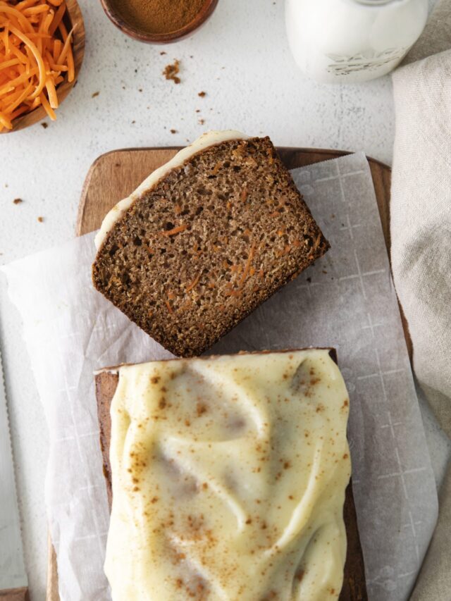 Carrot Cake Loaf Story