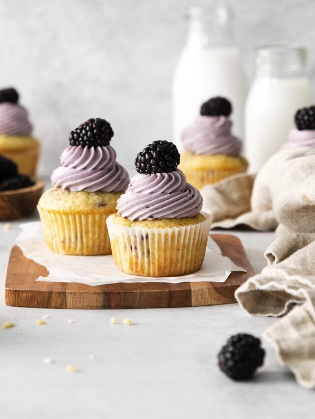 Blackberry Cupcakes Story