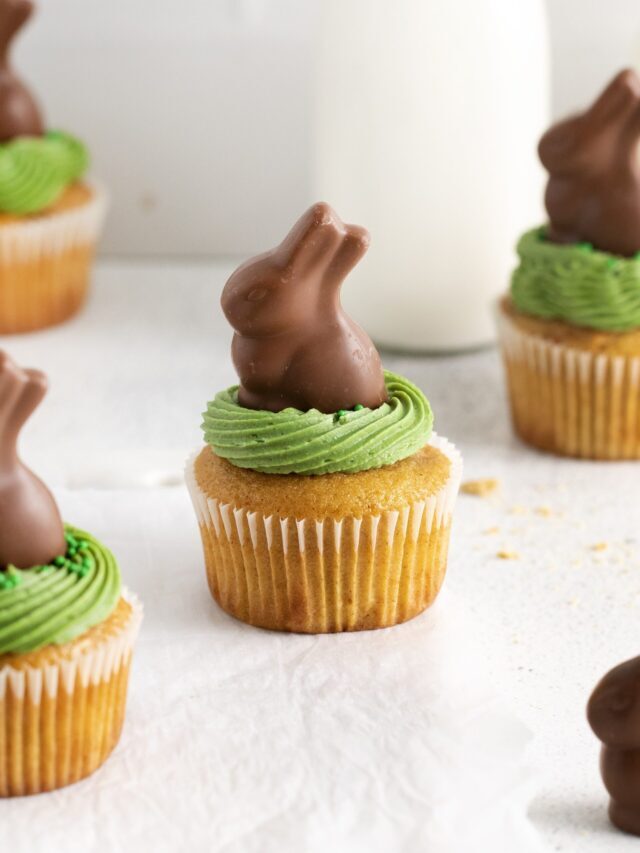 Easter Bunny Cupcakes Story