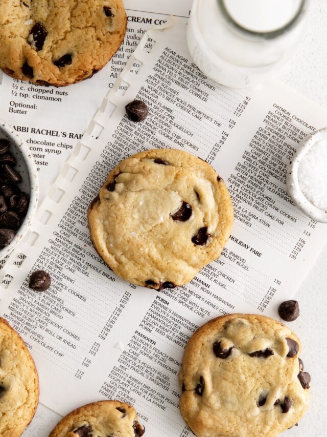 Chocolate Chip Cake Mix Cookies Story
