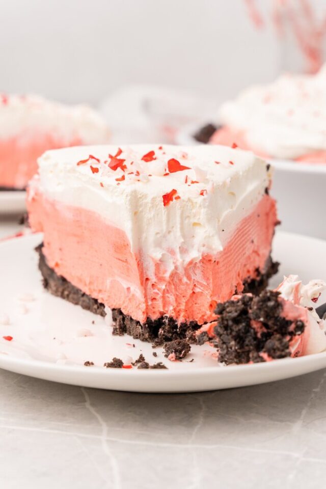 No Bake Peppermint Pie – Mildly Meandering