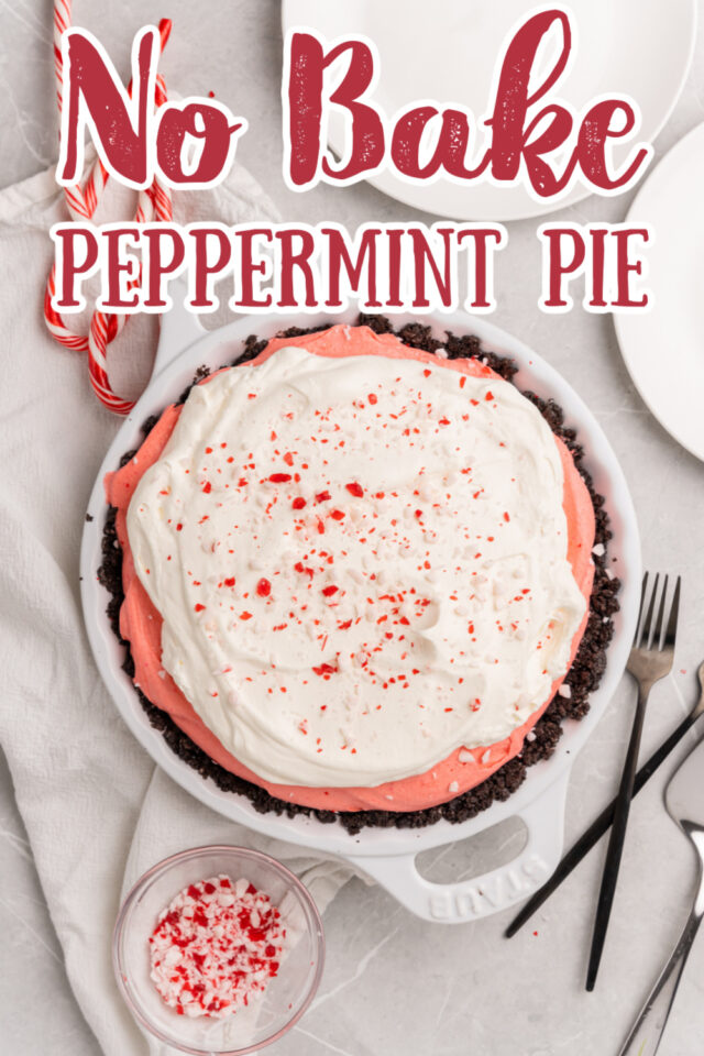 No Bake Peppermint Pie Mildly Meandering No bake peppermint pie mildly meandering