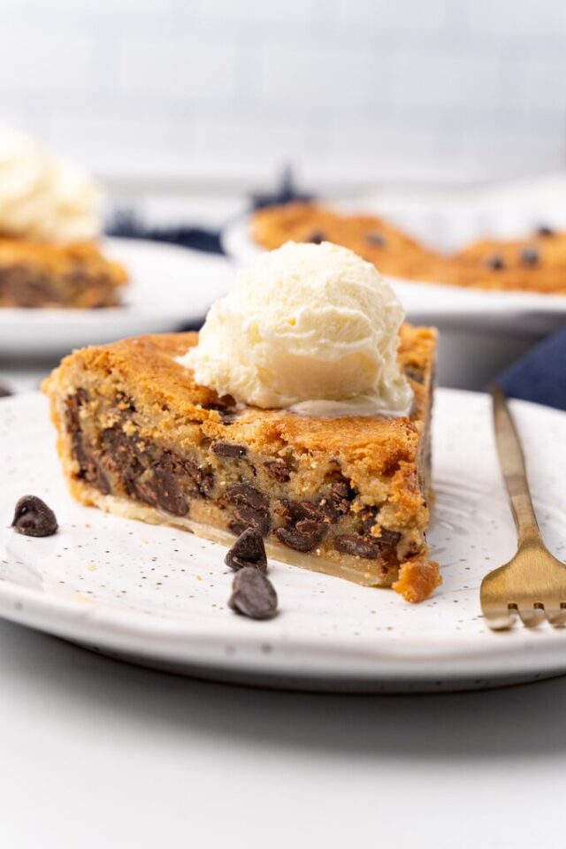 Chocolate Chip Cookie Pie Mildly Meandering