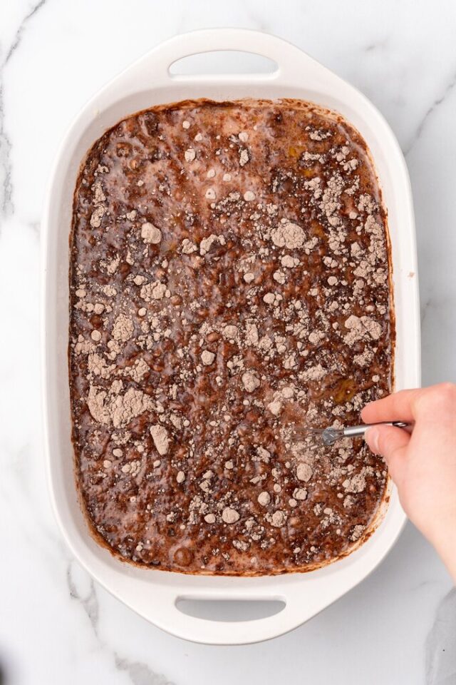 Chocolate Dump Cake Mildly Meandering