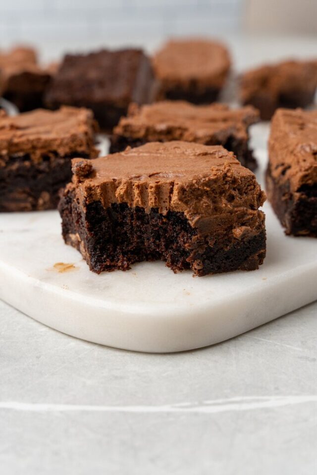 Chocolate Mousse Brownies Mildly Meandering